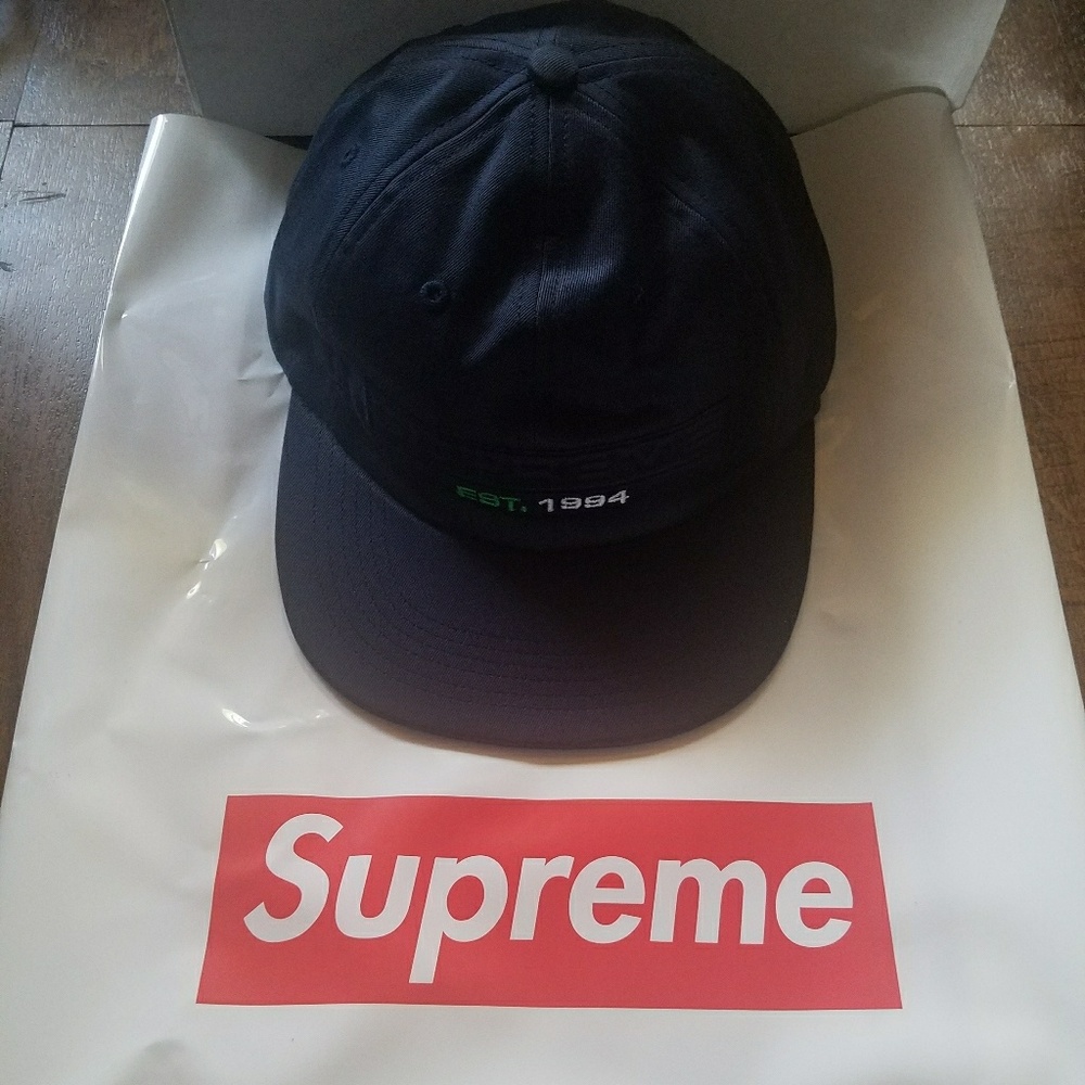 Navy Blue Supreme Hat